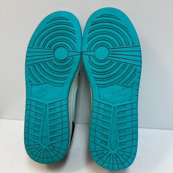 VERY GOOD Nike Air Jordan 1 Low Island Green Teal Tiffany Blue Streetwear US 9.5 main image 9